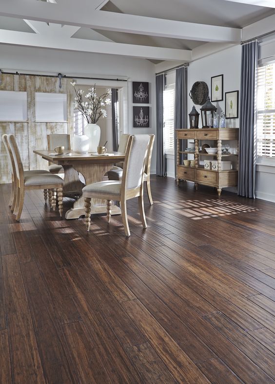 30+ Awesome Flooring Ideas for Every Room | Bamboo wood flooring .