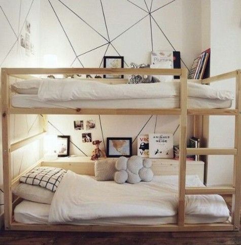 40 Cool IKEA Kura Bunk Bed Hacks | Childrens bedrooms, Bunk bed .