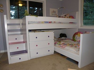 10 Awesome IKEA Hacks for a Kid's Room! | Ikea bunk bed, Toddler .