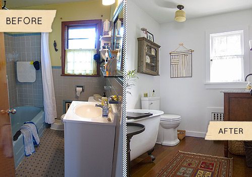 Bathroom Makeovers With Before And After
Photos
