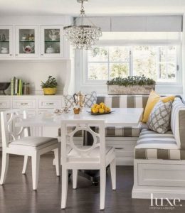 Beautiful and Cozy Breakfast Nooks | Kitchen booths, Kitchen .