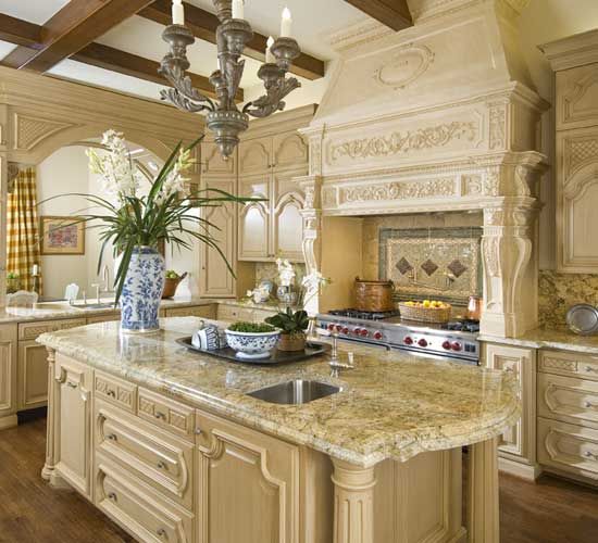 Beautiful French Country Kitchen - Dallas Design Group | Country .