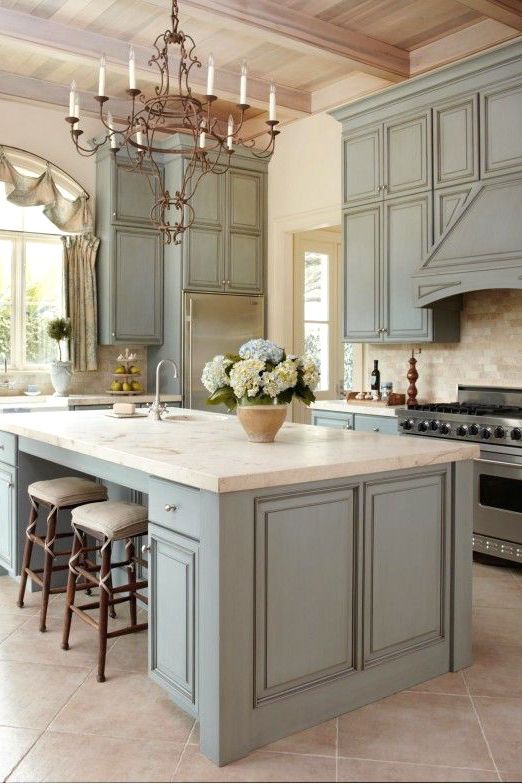 Home Design Ideas: Distinctive Ceilings | Country kitchen designs .