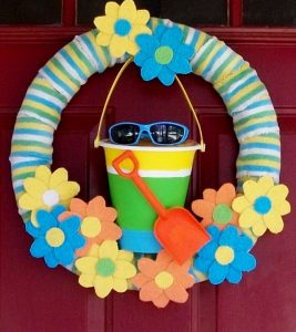 20 Beautiful Summer Wreath Tutorials And Ideas – samyysandra.c