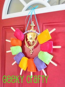 20+ Beautiful Summer Wreath Tutorials and Ideas | Summer wreath .