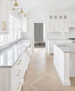 100+ Beautiful White Kitchens | Cottage kitchen design, Kitchen .