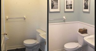 Before and After: 31 Amazing Bathroom Makeovers | Small bathroom .