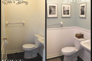 Before and After: 31 Amazing Bathroom Makeovers | Small bathroom .