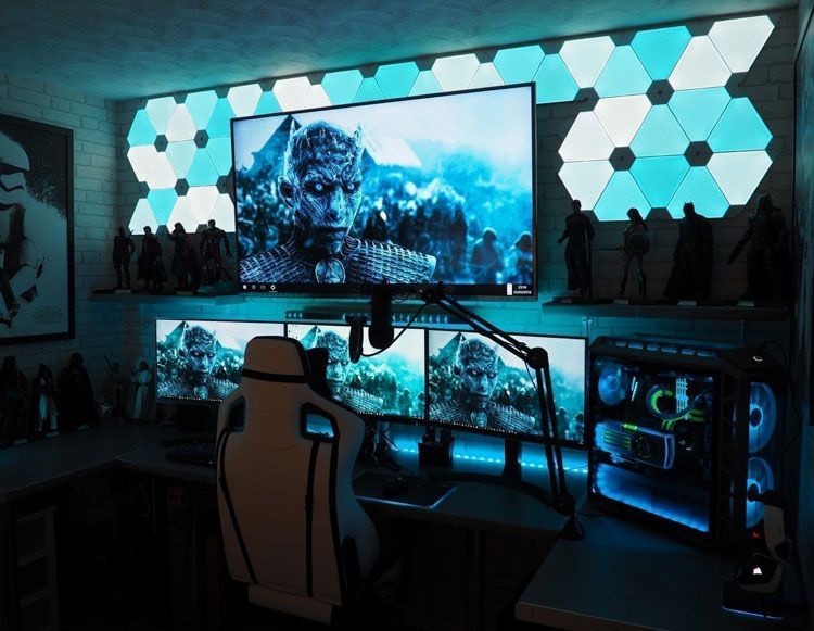 40 Best Video Game Room Ideas + Cool Gaming Setup (2020 Guide .