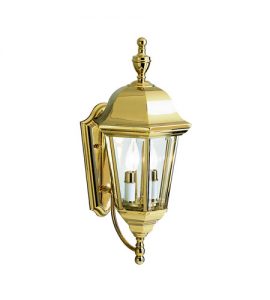 Kichler 9439PB Grove Mill 2 Light 20 inch Polished Brass Outdoor .