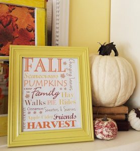 Simple Budget Friendly DIY Fall Decorating Ide