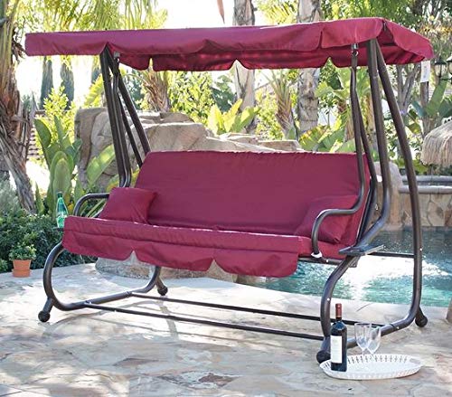 Amazon.com : Summer Decor- Outdoor Bench Swing-Outdoor Swing .