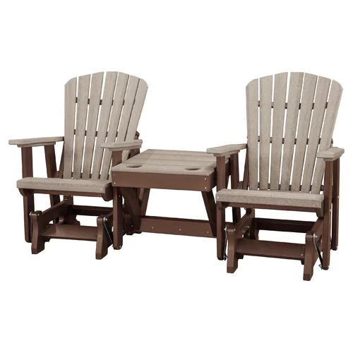 Gina Center Table Double Glider Bench | Furniture, Cheap patio .