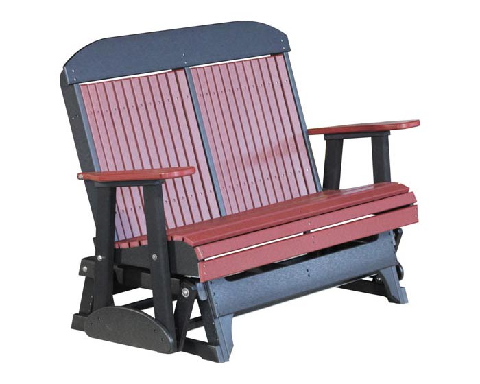 4' Classic Style 2-Person Glider Bench | Poly Gliders Sales & Pric