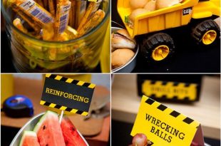 Construction Themed Birthday Party | Construction birthday party .