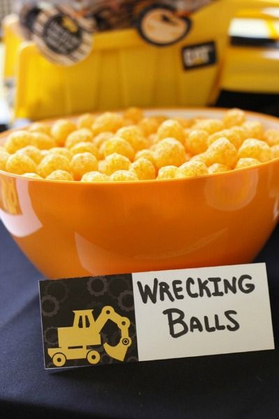 Construction Party Food Ideas (Collection | Construction theme .