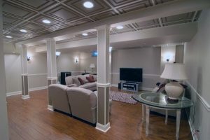 Top 60 Best Basement Ceiling Ideas - Downstairs Finishing Desig