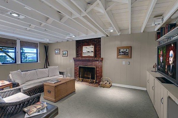 Top 60 Best Basement Ceiling Ideas - Downstairs Finishing Desig