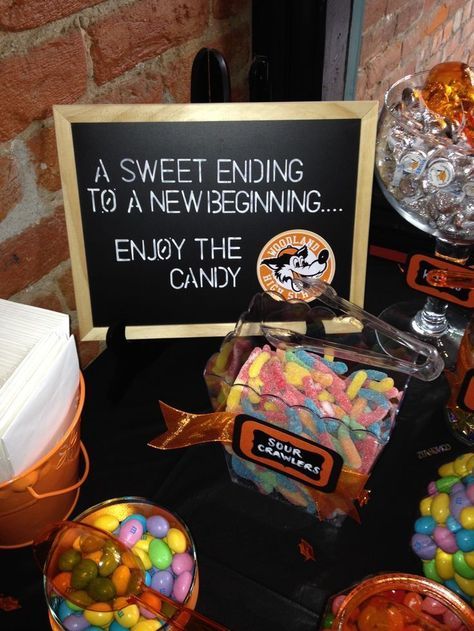 Great idea for a graduation party or open house. | College .