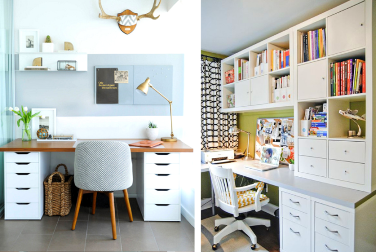21 Awe-Inspiring Ikea Desk Hacks that are Affordable and Ea