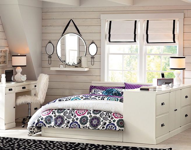Wonderful Bedrooms Designs for Teenage Girls: Appealing Designs .