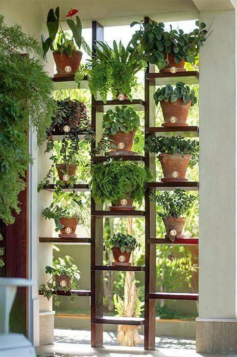 40 Insanely Creative Vertical Garden Ideas | Window herb garden .