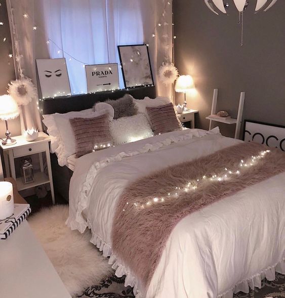 cute bedroom ideas; cozy bedroom ideas; pink bedroom designs .
