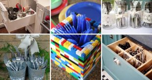 Top 27 Clever and Cute DIY Cutlery Storage Solutions - Amazing DIY .