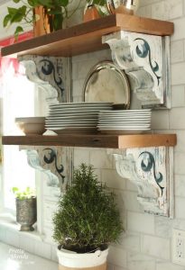 Pretty corbels | Decor, Cheap home decor, Diy home decor projec