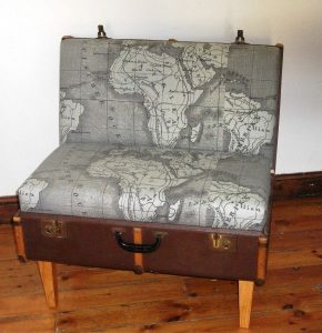 40 Creative Ways Of Re-Using Old Suitcases | Vintage suitcase .