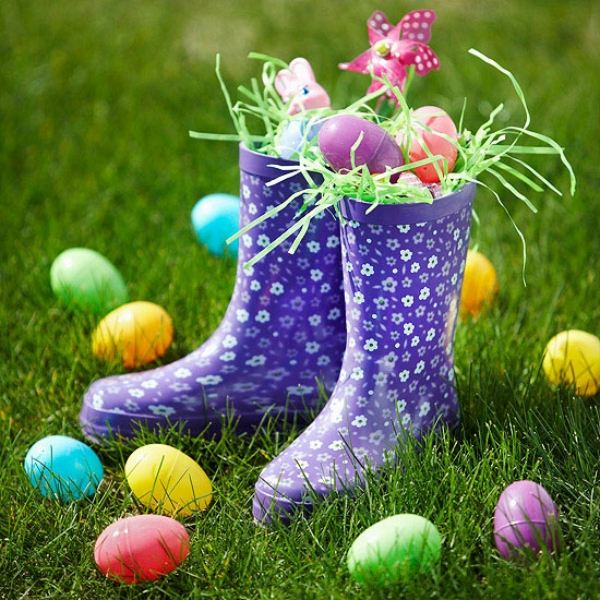 Outdoor Easter decorations - 30 ideas for a special holid