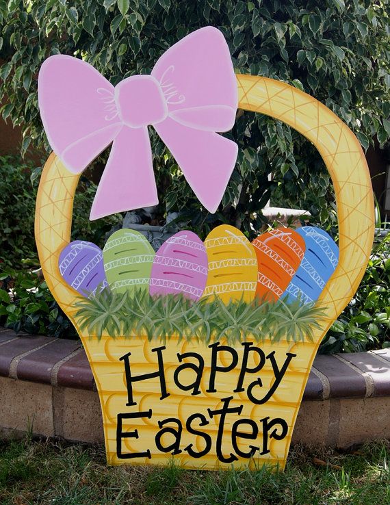easter backyard decorations | My Web Val