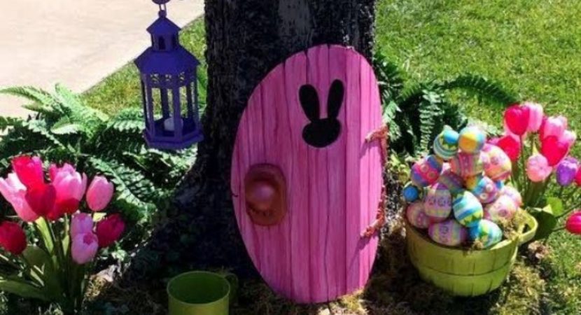 45 Creative Outdoor Easter Decoration Ideas - HERCOTTA
