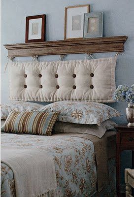 Cheap and Chic DIY Headboard Ideas | Home bedroom, Home decor .