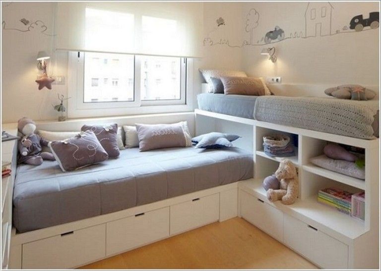 40+ Creative Storage Design For Small Spaces Bedroom Ideas | Cozy .