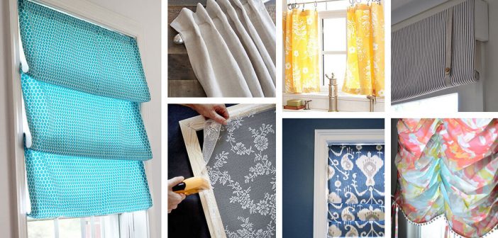 35+ Best DIY Window Treatment Ideas and Desings for 20