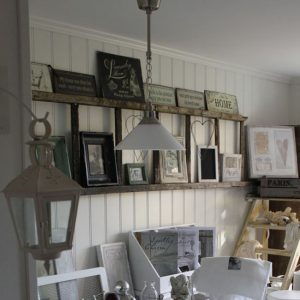 4 Creative Wall Decoration Ideas, Old Ladders for Modern Wall Dec