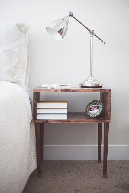 10 DIY Bedroom Nightstand Ideas | Bedroom night stands, Room .