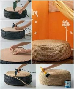 25 Creative Ideas To Reuse Old Tires | Diy móveis, Reutilizar .