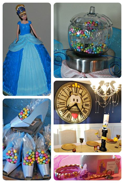 Creative Princess Party ideas (including Cinderella, Rapunzel .