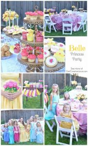 Disney Princess Party with Belle - Part 2 | Belle birthday party .