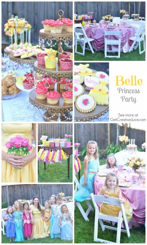 Disney Princess Party with Belle - Part 2 | Belle birthday party .