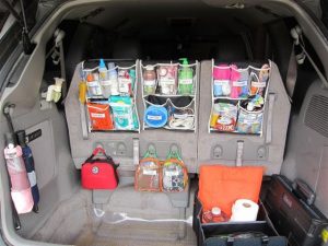 Lots of car organization ideas | Dollar store organizing .