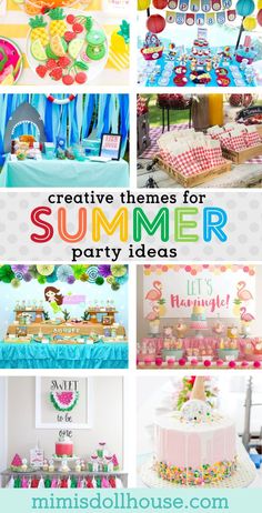 107 Best Summer Party Ideas images in 2020 | Party, Summer party .