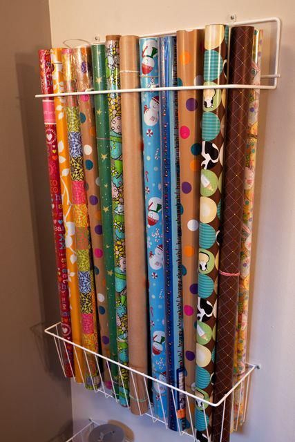 Best Way To Store Wrapping Paper Rolls | Wrapping paper .