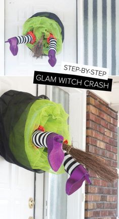Cute DIY Witch Wreath Tutorials & Ideas For Halloween (With images .