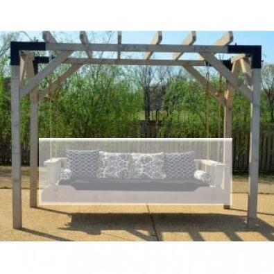 SBO Hanging Pergola Swing Bed Stand – ThePorchSwingCompany.c