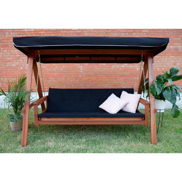 Darby Home Co Peggy Daybed Porch Swing with Stand & Reviews | Wayfa