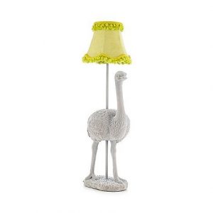 Abigail Ahern/EDITION Grey ostrich lamp | Debenhams | Statement .