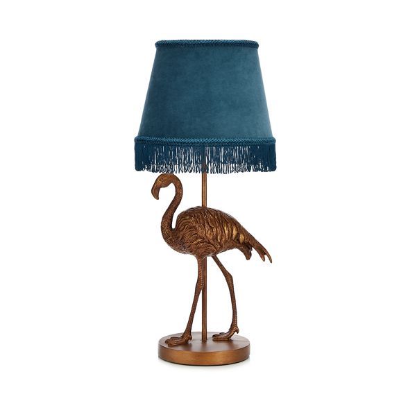 MW by Matthew Williamson 'Gold Flamingo Table Lamp | Debenhams .